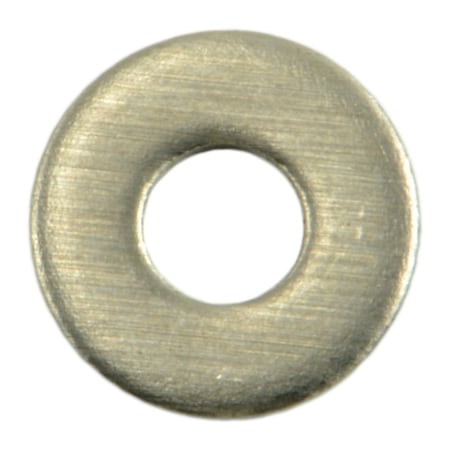 Midwest Fastener Flat Washer, For Screw Size #1 , 18-8 Stainless Steel 50 PK 64097